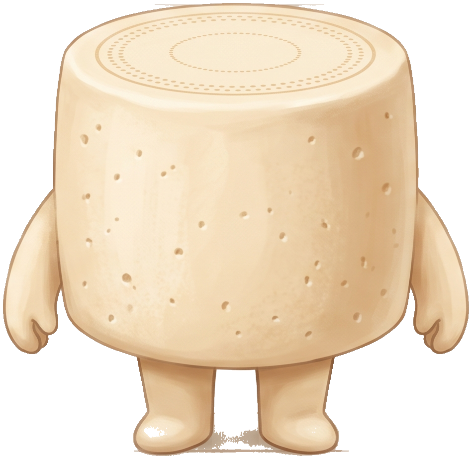Horace, a little Sbrinz cheese with arms and legs